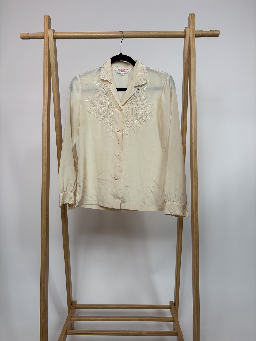 PF-1289 Daffodil Ivory Silk Blouse